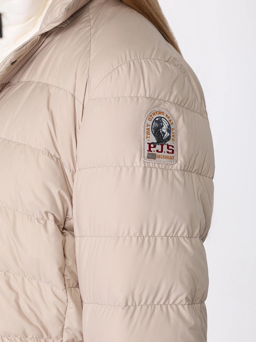Пуховик стеганый PARAJUMPERS 23WMPWPUSL38 ALISEE/0209 Бежевый  Фото 5