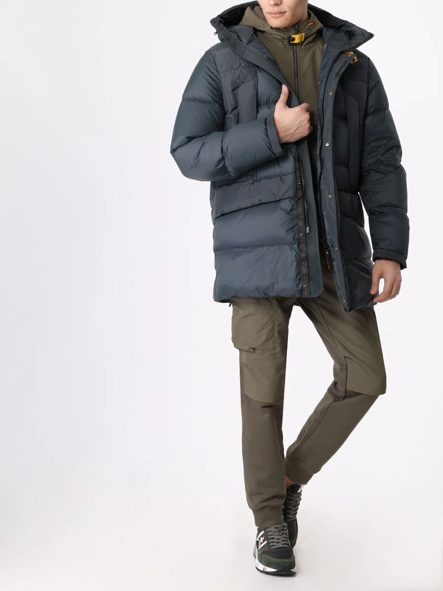 Пуховик стеганый PARAJUMPERS 23WMPMPUEN04 SHEDIR/0242 Зеленый  Фото 2