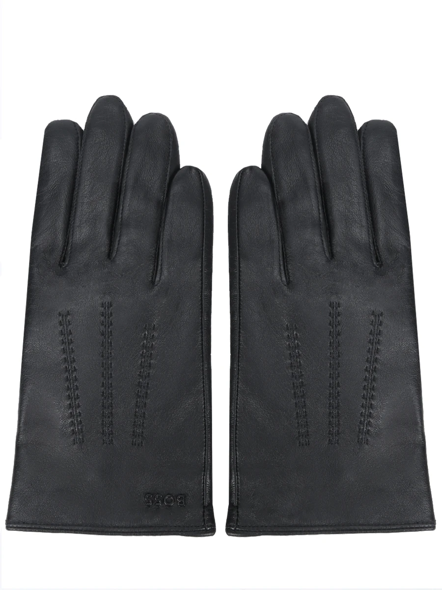 Перчатки кожаные BOSS 50496604/001, размер XL, цвет черный 50496604/001 - фото 1