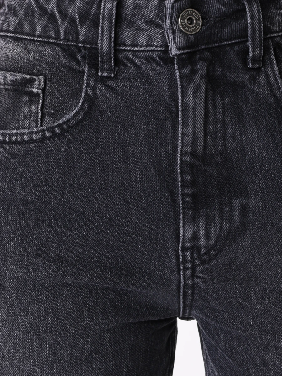 Джинсы хлопковые YULIAWAVE 1B4JS01400000GRAS Серый  Фото 5