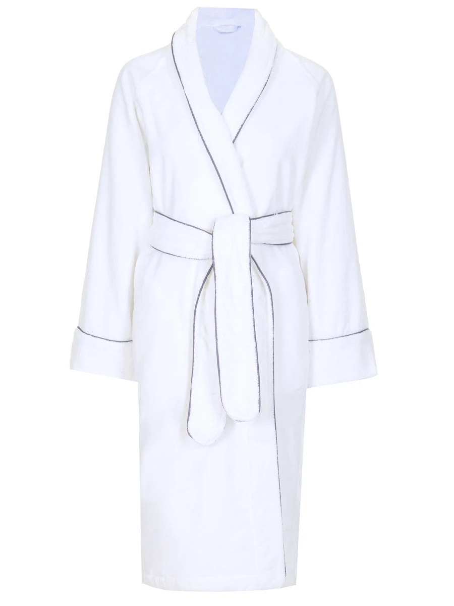 

Халат махровый, Белый, 977100 BATHROBE VELOUR