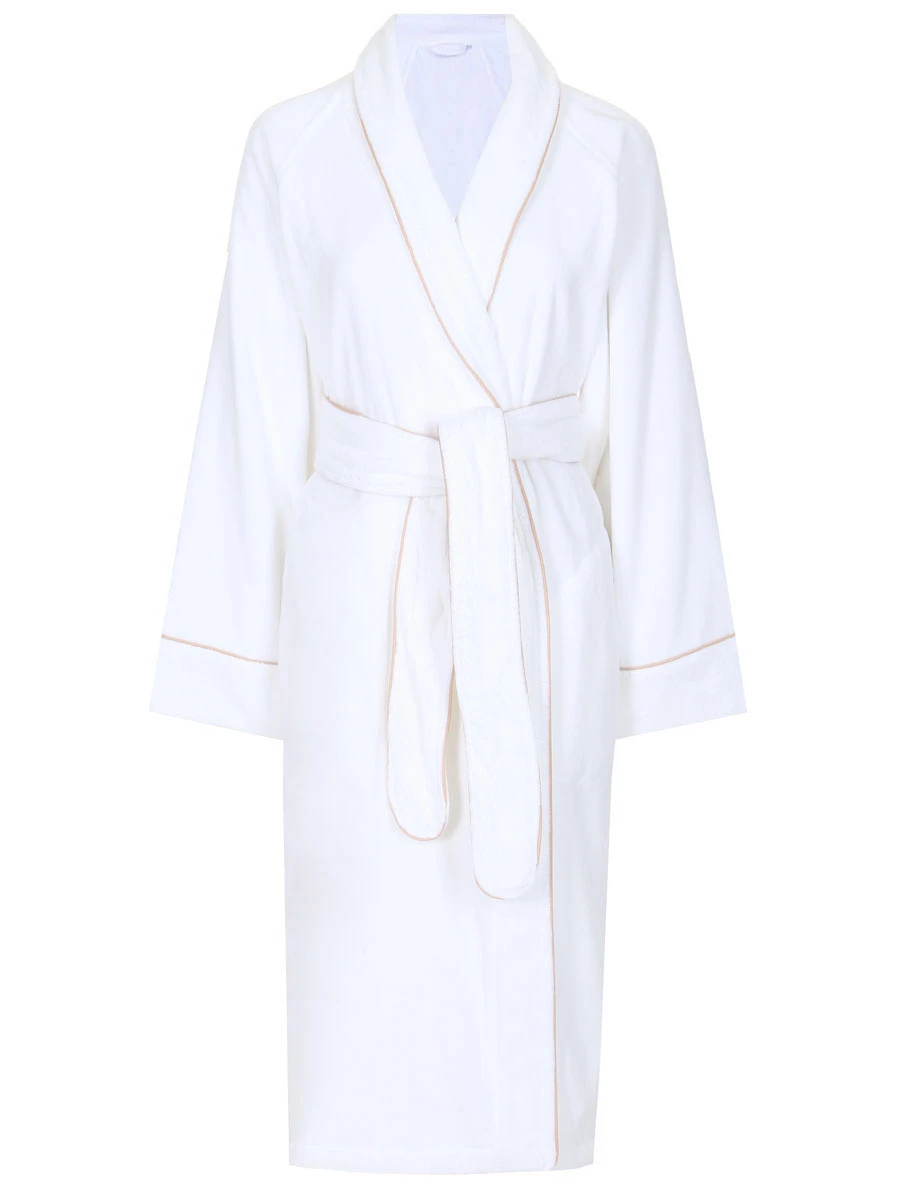 

Халат махровый, Белый, 977201 BATHROBE VELOUR