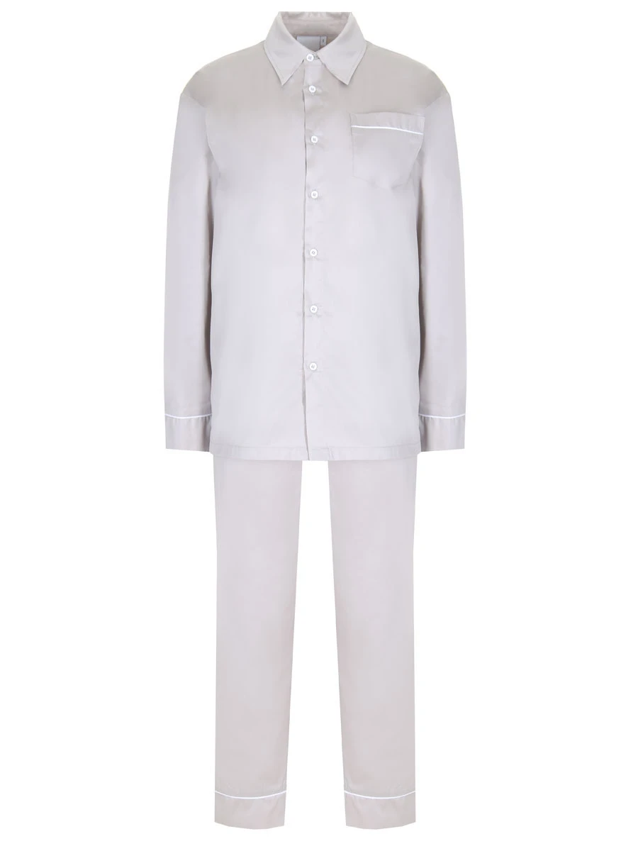 Пижама хлопковая PARPA 960301 MONOCHROME, размер 40, цвет серый