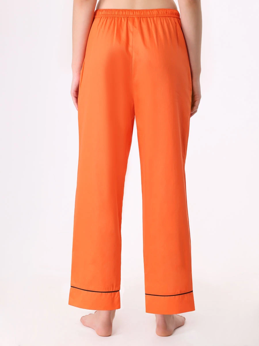 Пижама хлопковая PARPA 900301 MONOCHROME, размер 40, цвет оранжевый - фото 6