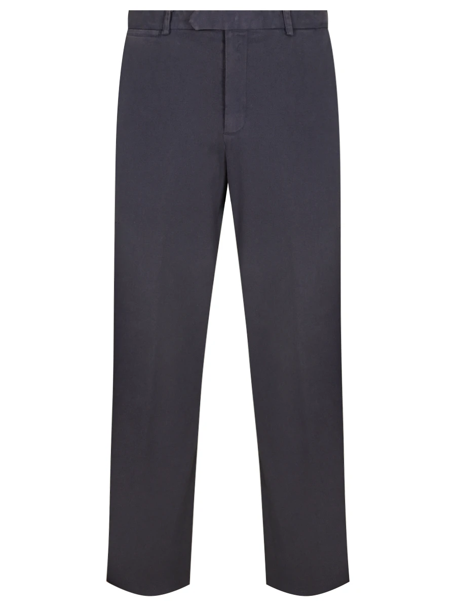 Брюки хлопковые MALO URP044 TAU87 E3354 Темно Серый 