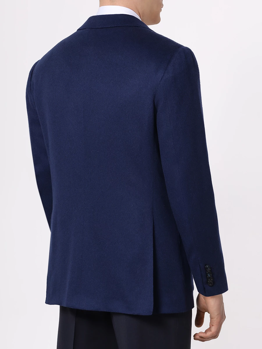 Пиджак кашемировый KITON UG81K0178C01001 Синий  Фото 3