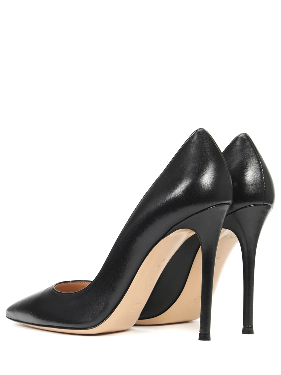 Туфли кожаные Gianvito GIANVITO ROSSI G28470.15RIC.NAP Черный  Фото 4