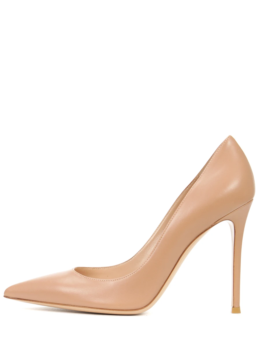 Туфли кожаные Gianvito GIANVITO ROSSI G28470.15RIC.NAP Бежевый  Фото 3