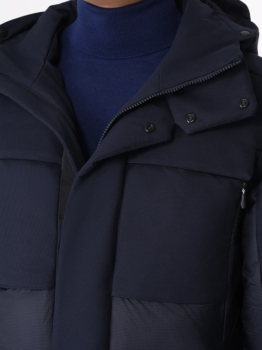 

Пуховик стеганый, Синий, 50501608/402