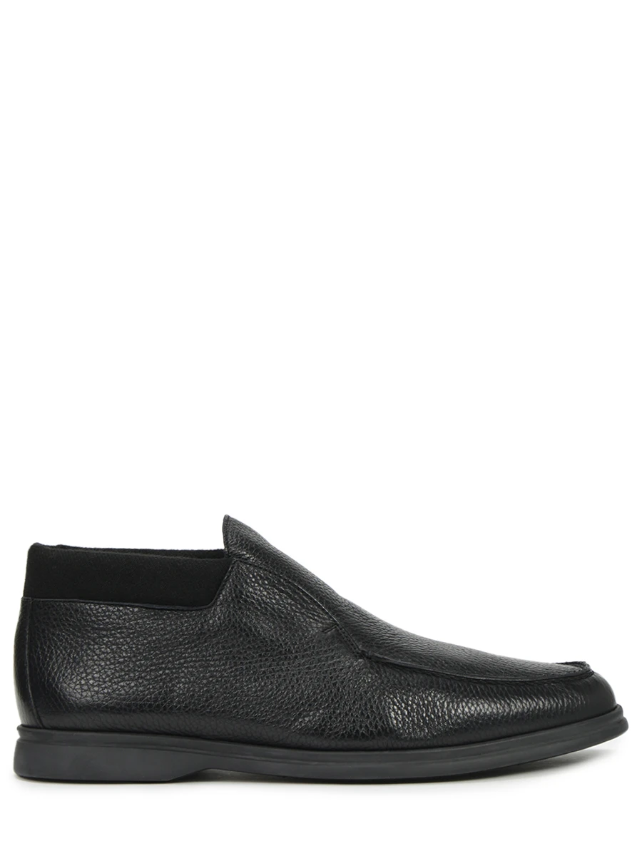 Ботинки кожаные на байке ALDO BRUE` AB5385 L/, размер 46, цвет черный