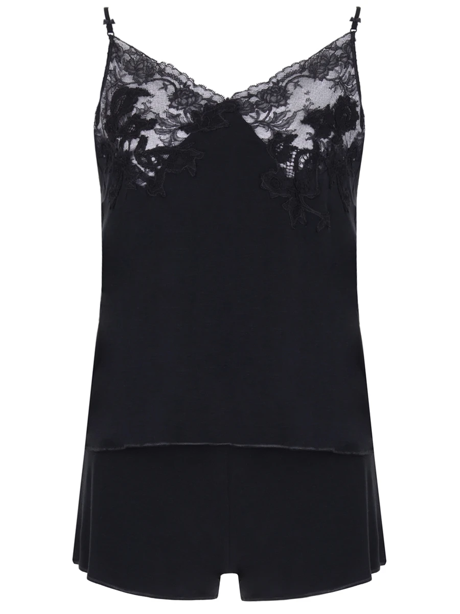 

Пижама из модала, Черный, W31TP05