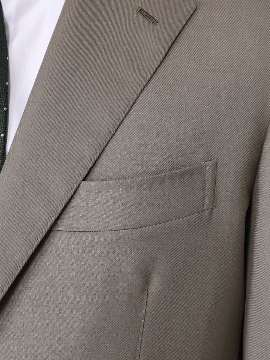 Костюм шерстяной STILE LATINO AUFAUSTO20PAB2 AW12427 N30 Бежевый  Фото 5