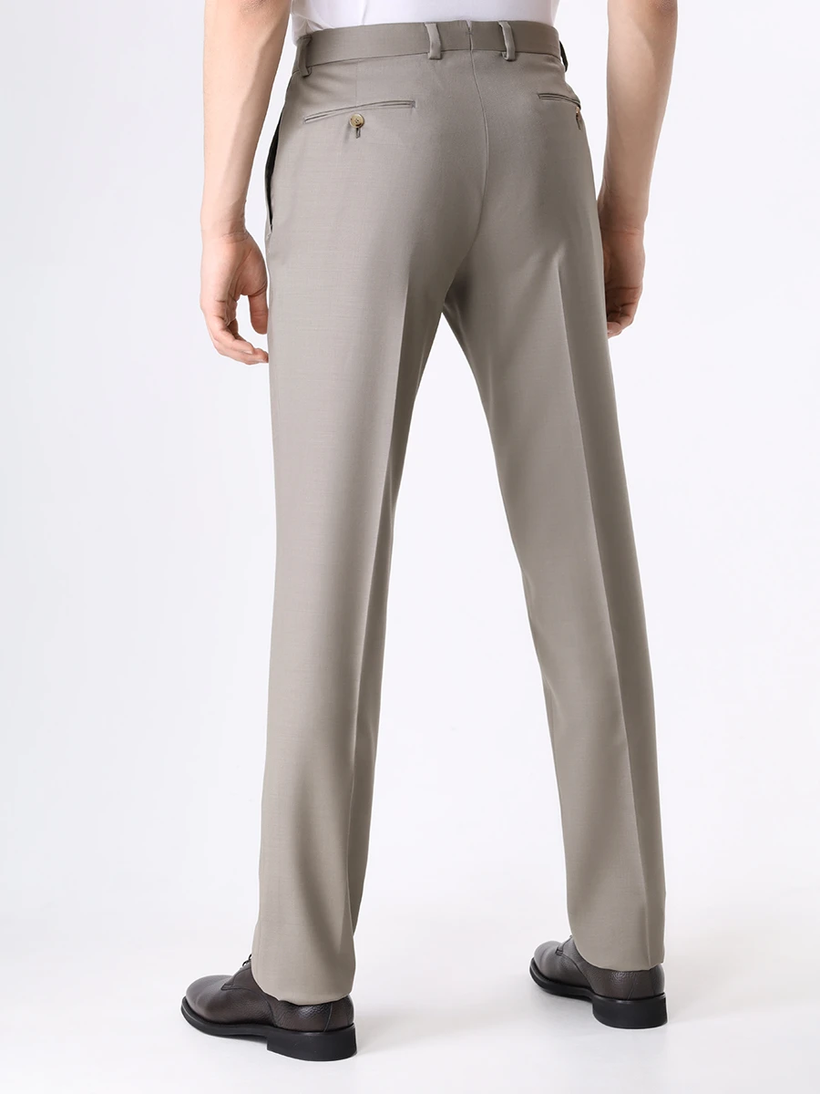 Костюм шерстяной STILE LATINO AUFAUSTO20PAB2 AW12427 N30 Бежевый  Фото 6