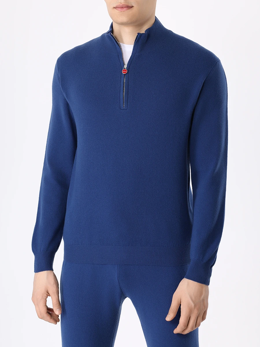 Костюм шерстяной KITON UK1497W23/UK41063W23 S182 Синий  Фото 4