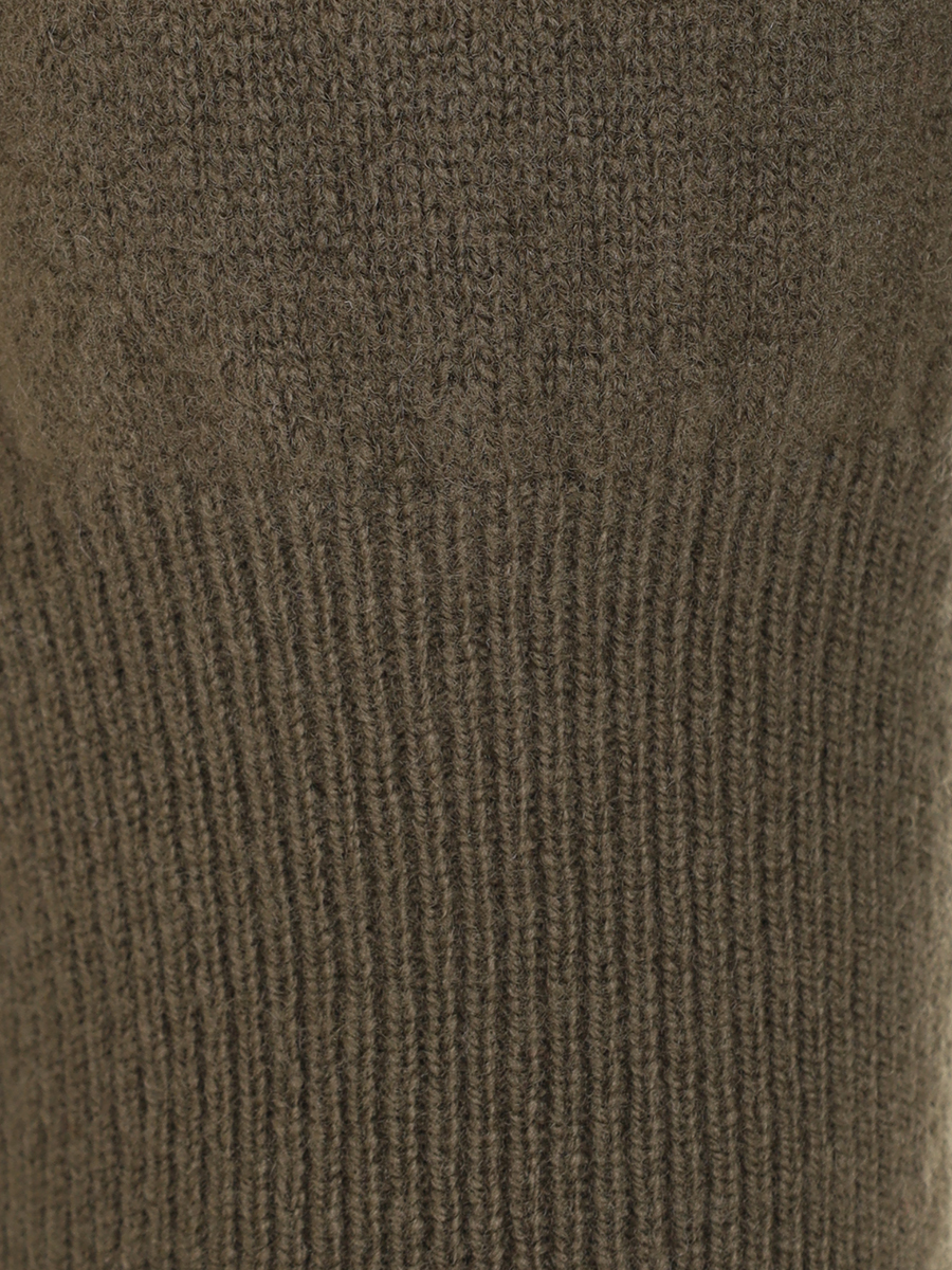 Джемпер шерстяной KITON UK1497W23 580 Хаки  Фото 3