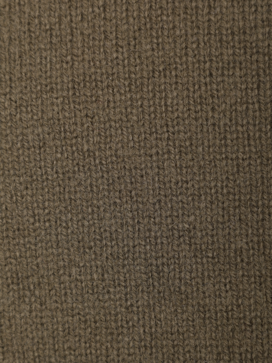 Джемпер шерстяной KITON UK1497W23 580 Хаки  Фото 4