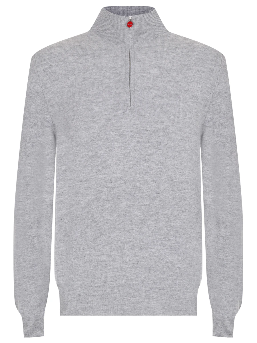 Джемпер шерстяной KITON UK1497W23 1684 Серый 