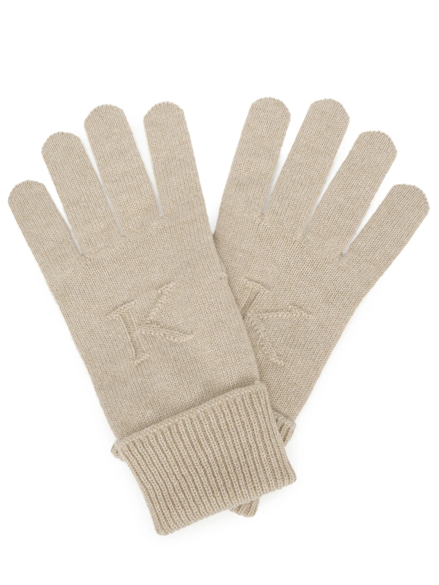 Перчатки кашемировые KITON UGU002XC107703, размер XL, цвет бежевый