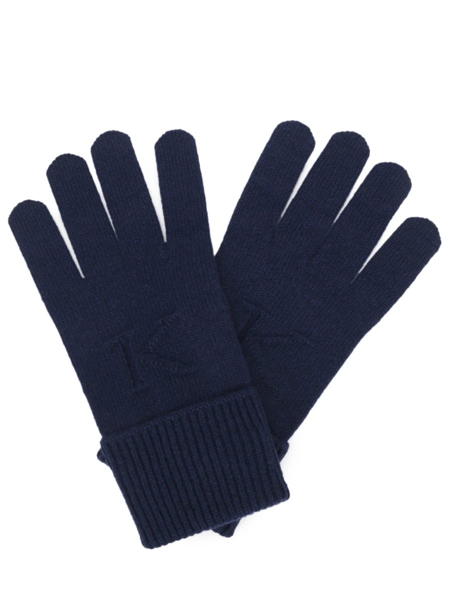 Перчатки кашемировые KITON UGU002XC107702, размер XL, цвет синий