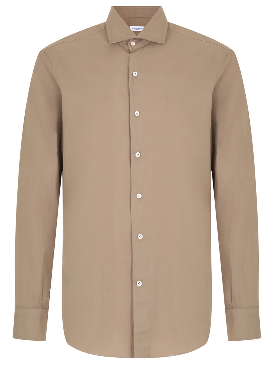 Рубашка Regular Fit хлопковая MARIA SANTANGELO 2-3104-3 Коричневый 