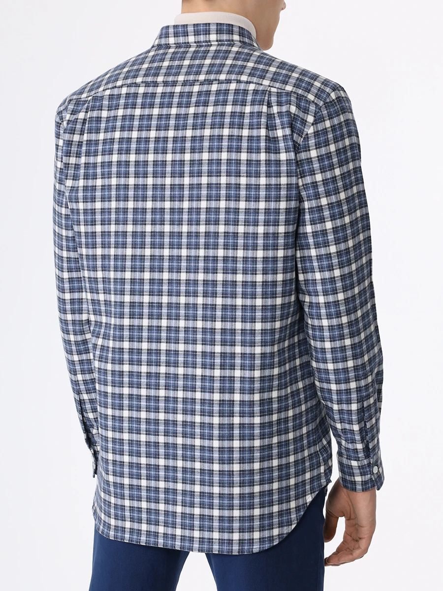 

Рубашка Regular Fit хлопковая, Клетка, 14-3142-4