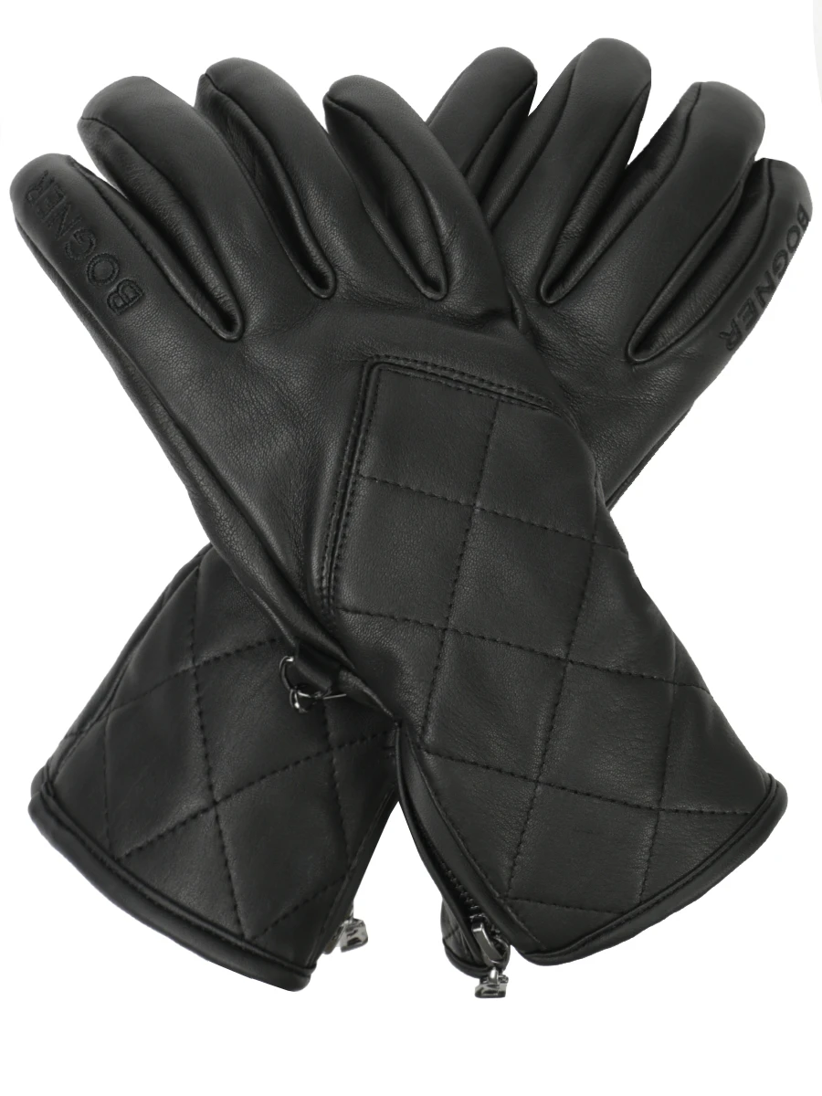 Перчатки кожаные BOGNER 6297161/026, размер XS, цвет черный