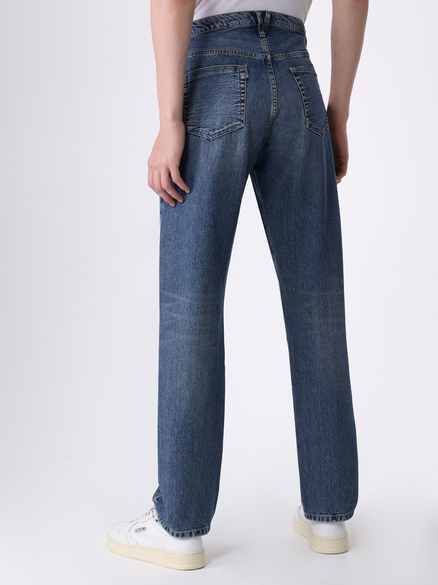 Джинсы Slim Fit хлопковые 3X1 31-M25B17-DR1137 Синий  Фото 3