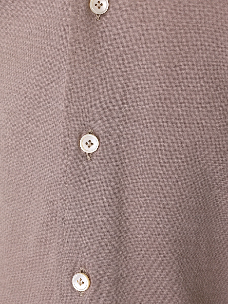 Рубашка Regular Fit хлопковая ALESSANDRO GHERARDI JERSEY 7169 820, размер 60, цвет коричневый - фото 5