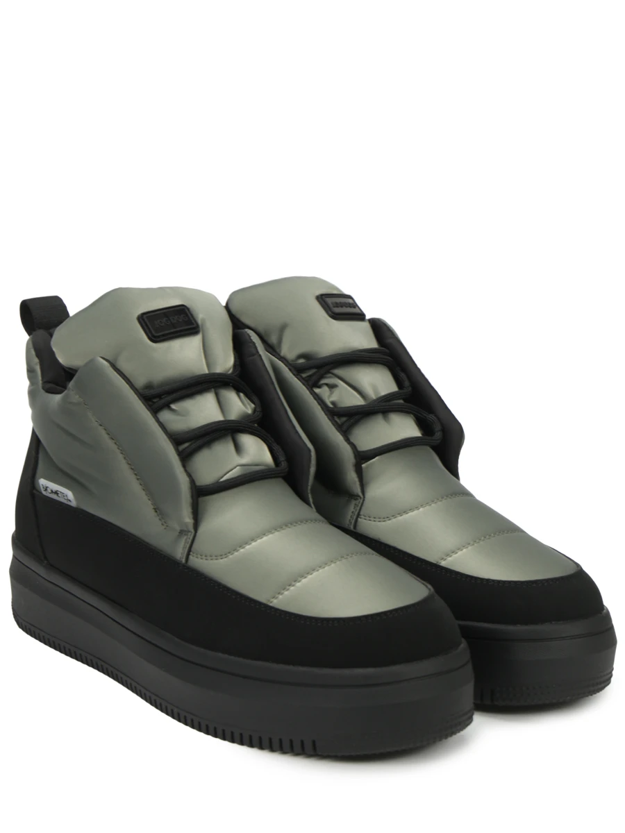 

Ботинки текстильные на меху, Зеленый, 1303AWSPR1-048