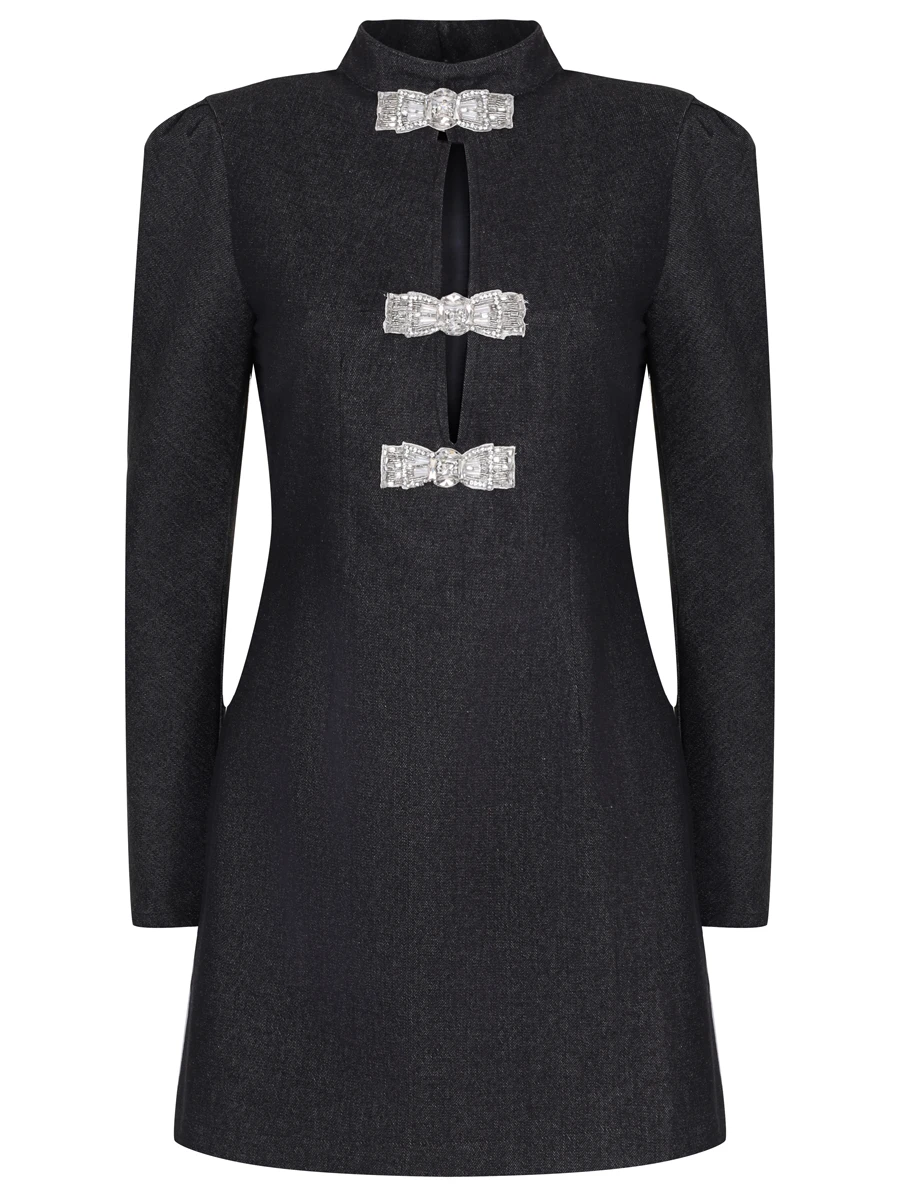 

Платье хлопковое, Черный, SKU0003397 EVA NOIR