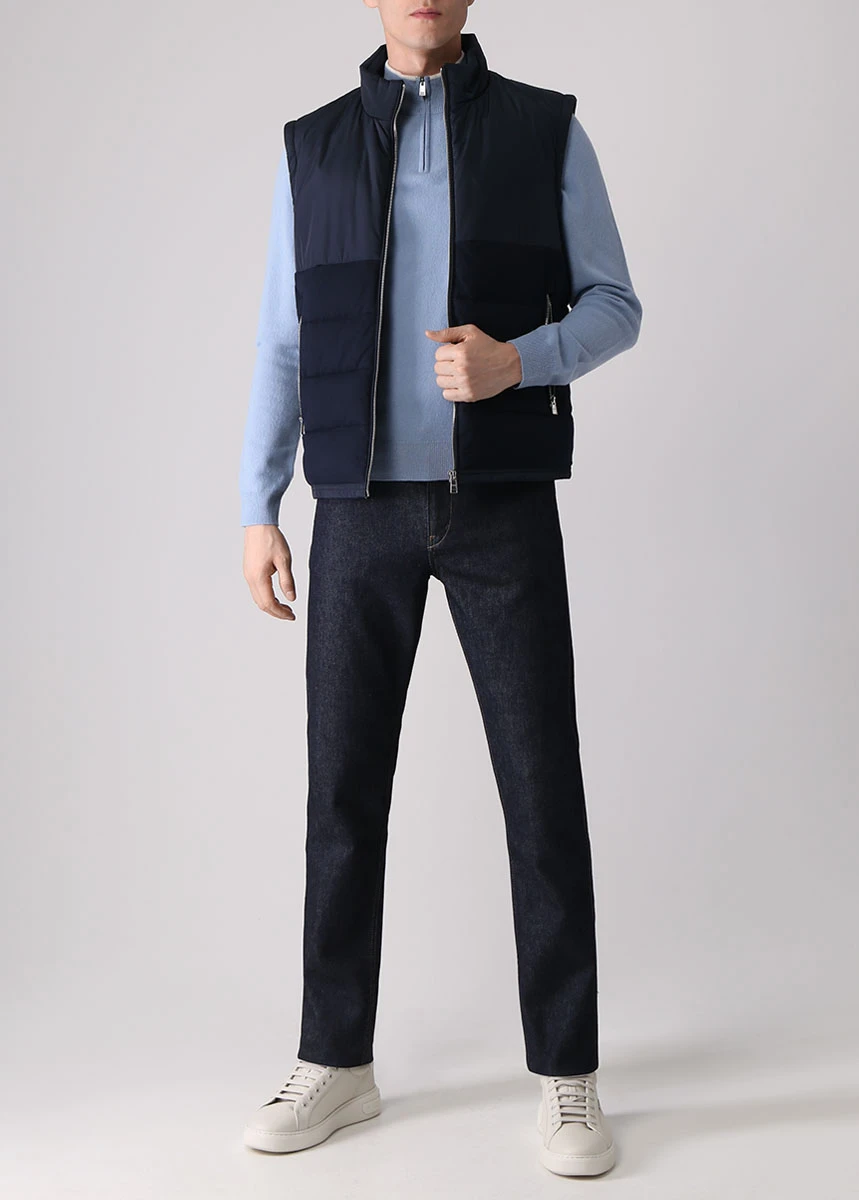 

Джинсы Slim Fit хлопковые, Синий, 50470508/410