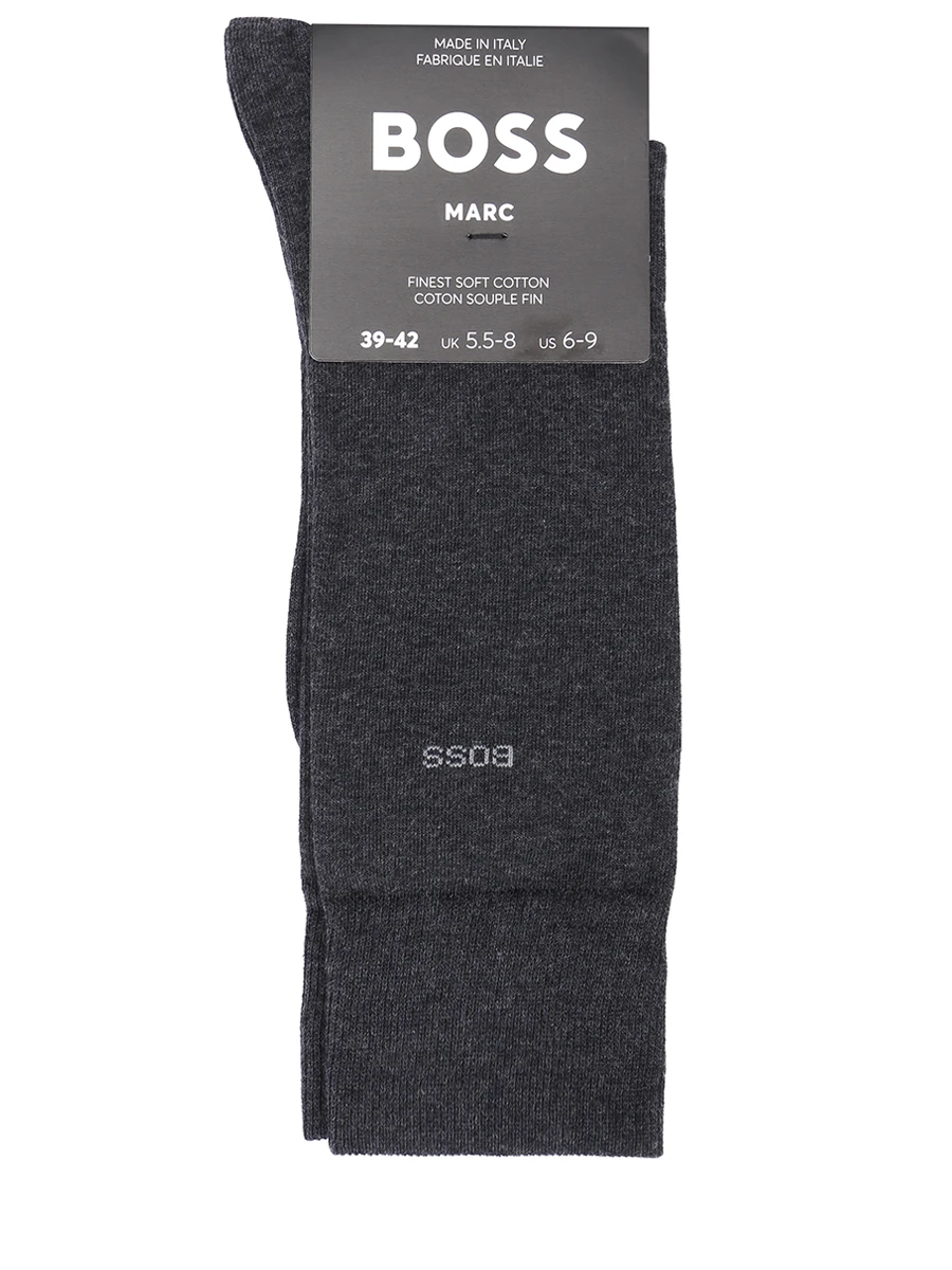Носки хлопковые Marc BOSS 50469843/012, размер 39, цвет серый