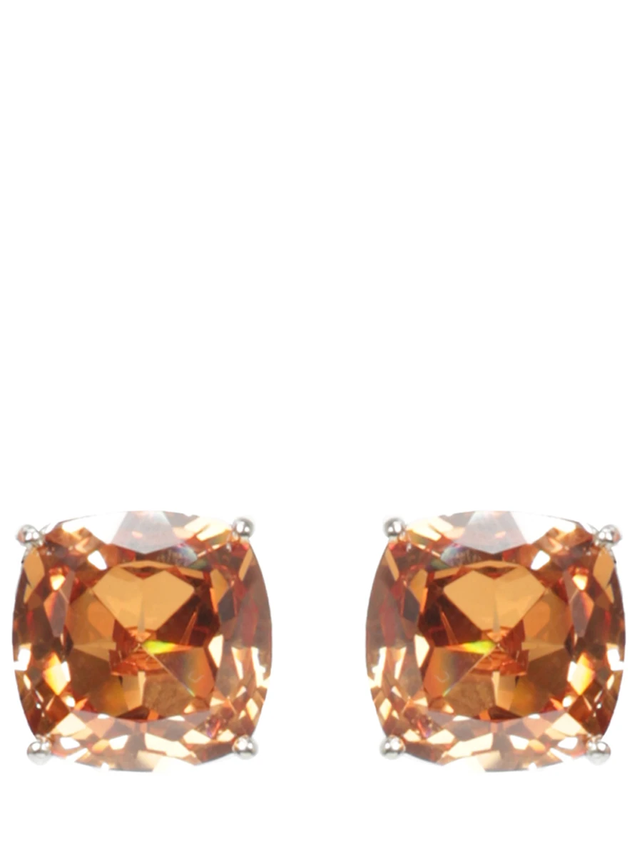 

Серьги с фианитами, Оранжевый, ER7/CHAMPAGNE/NY24