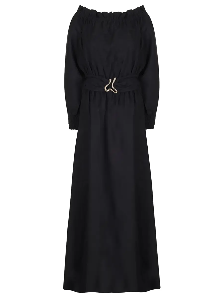 Платье льняное Dante MOEVA DANTE Черный 