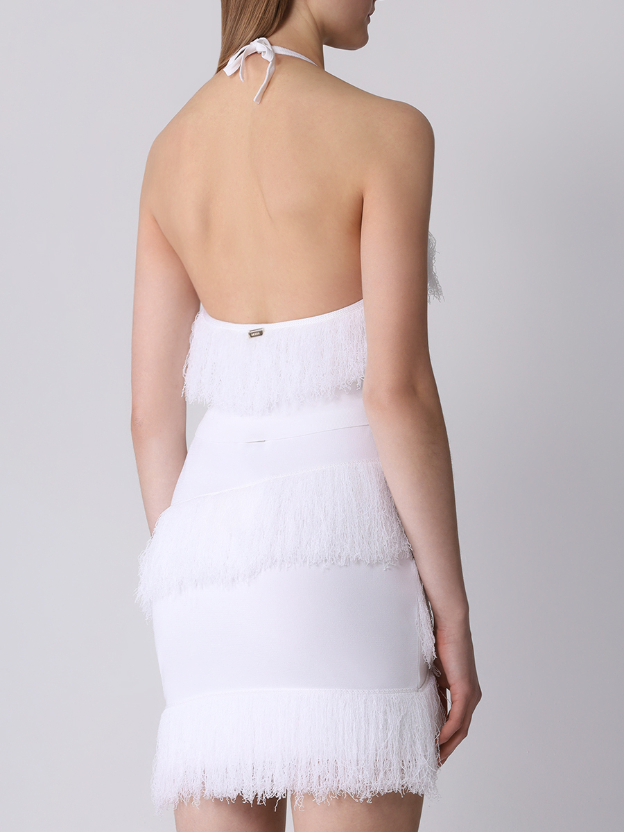 Топ из вискозы Nebula MOEVA NEBULA Белый  Фото 3