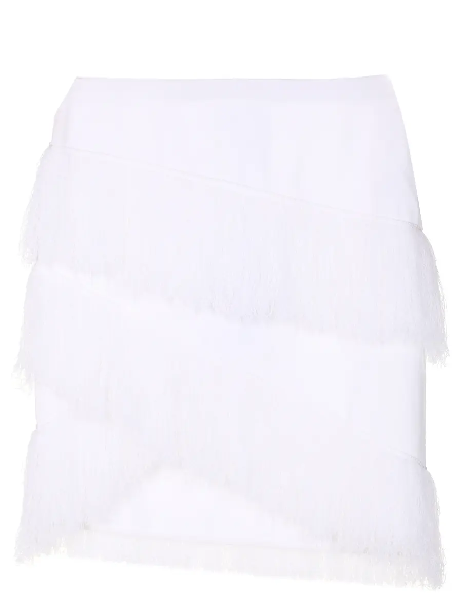 Юбка из вискозы Arlo MOEVA ARLO Белый 