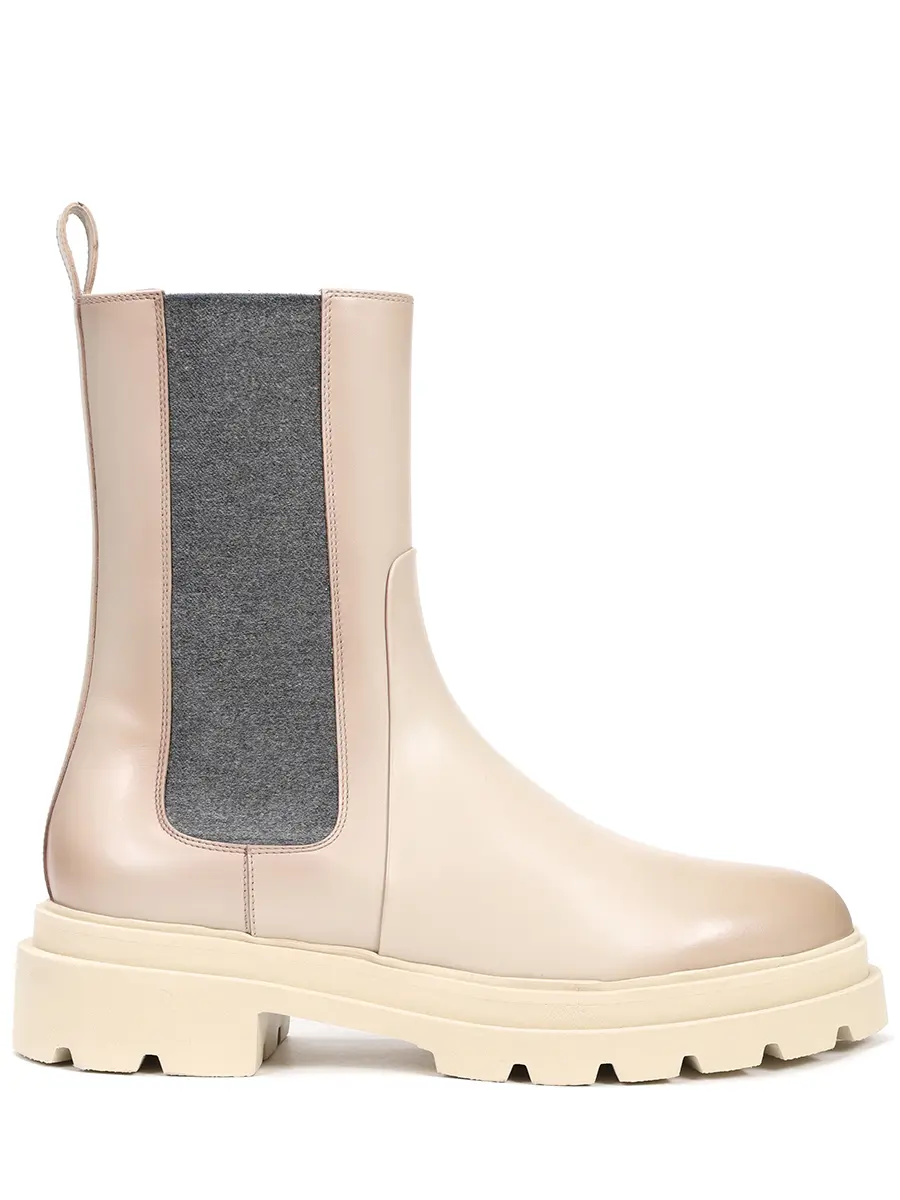 

Челси кожаные, Бежевый, WTEI59524GOMBLGAE32