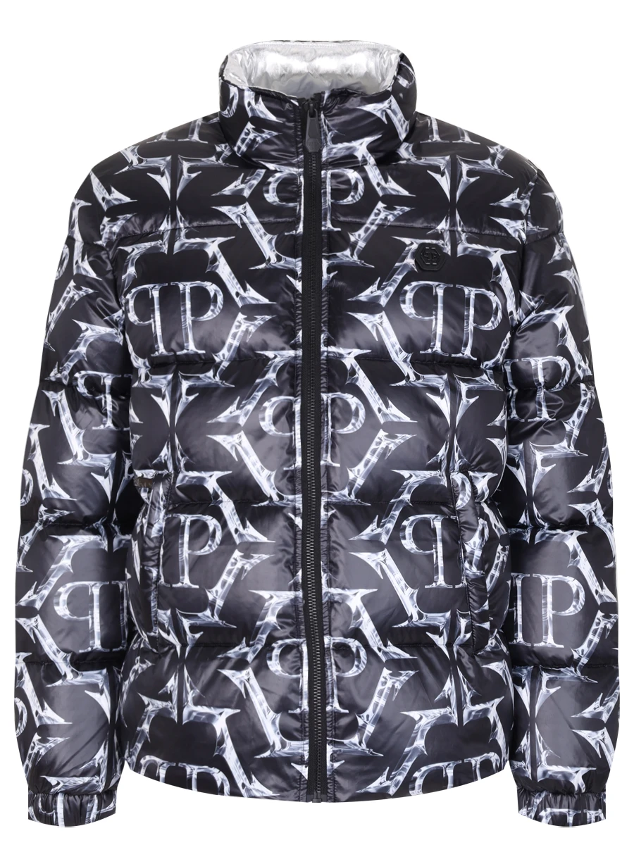 Пуховик стеганый PHILIPP PLEIN MRA0490/02 Черный 