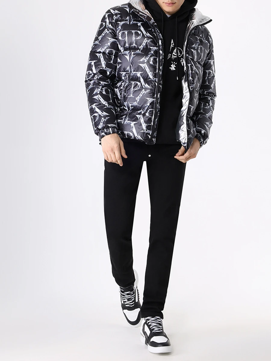 Пуховик стеганый PHILIPP PLEIN MRA0490/02 Черный  Фото 2