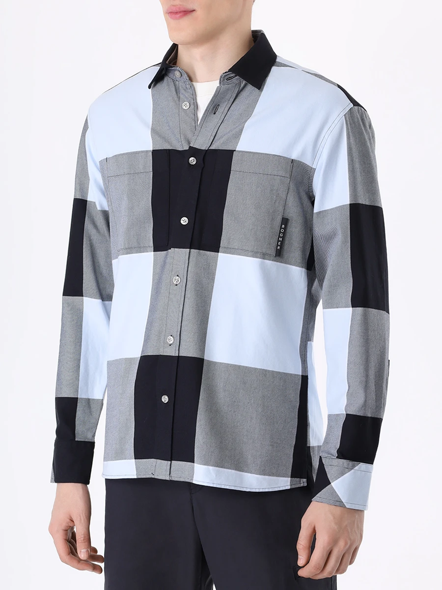 

Рубашка Regular Fit хлопковая Clive, Черный, 58778836/331 CLIVE-4