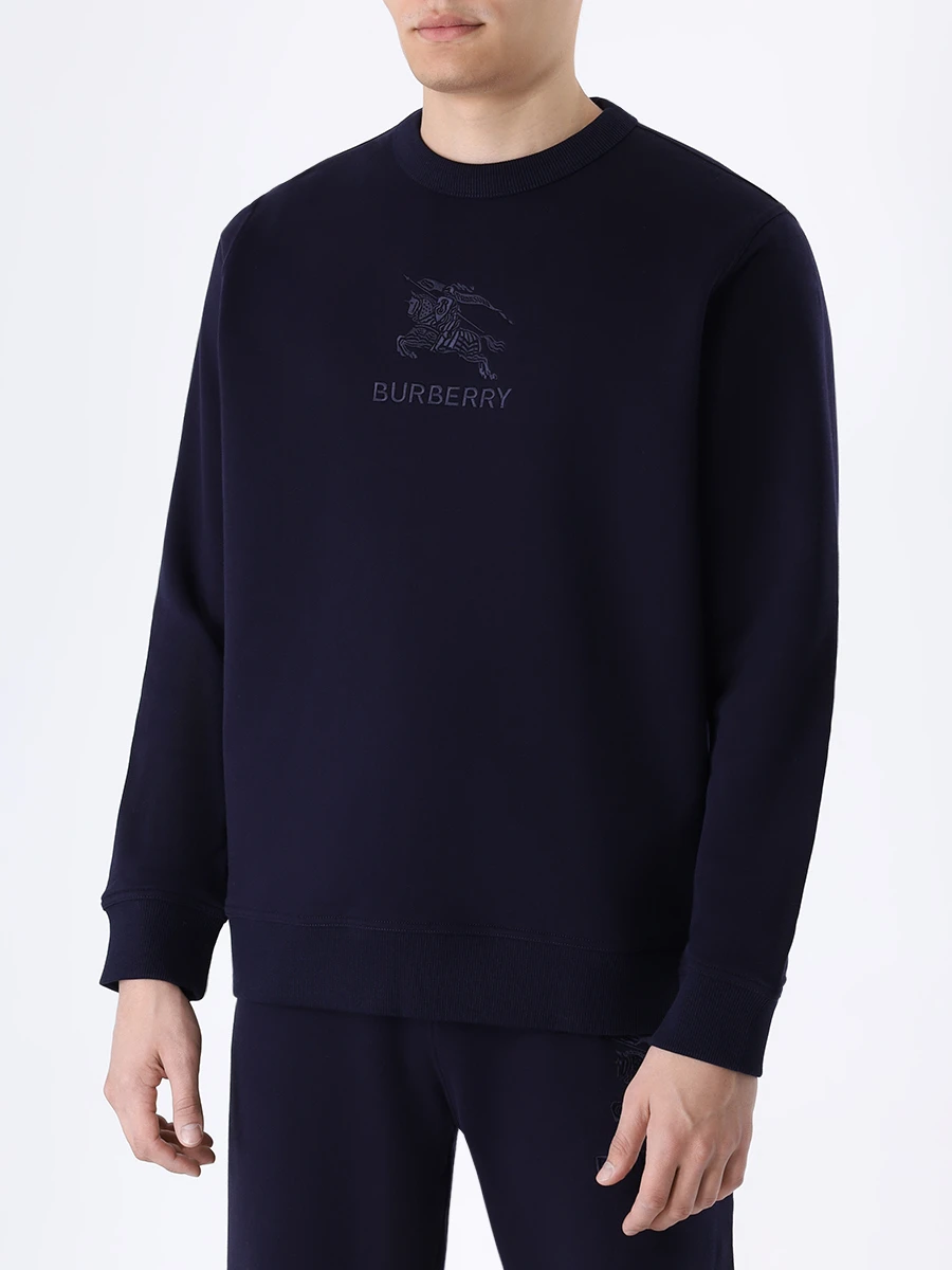 Костюм хлопковый BURBERRY 8072004/8072005 Синий  Фото 4