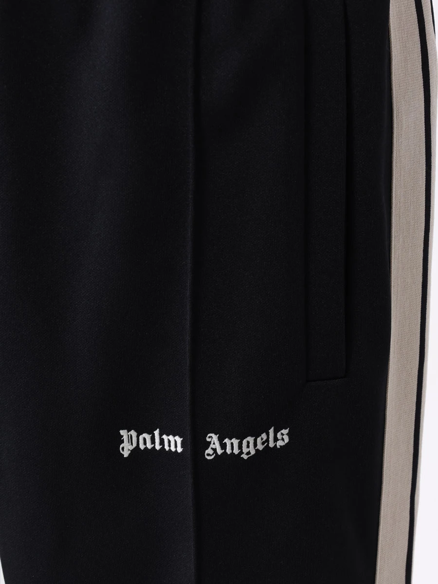 Брюки с логотипом PALM ANGELS PMCJ020E23FAB001 1001, размер 48, цвет черный - фото 5