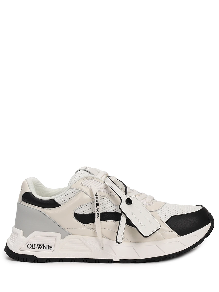 Кроссовки кожаные Kick Off OFF-WHITE OMIA289F23LEA001 0110 Мультиколор 