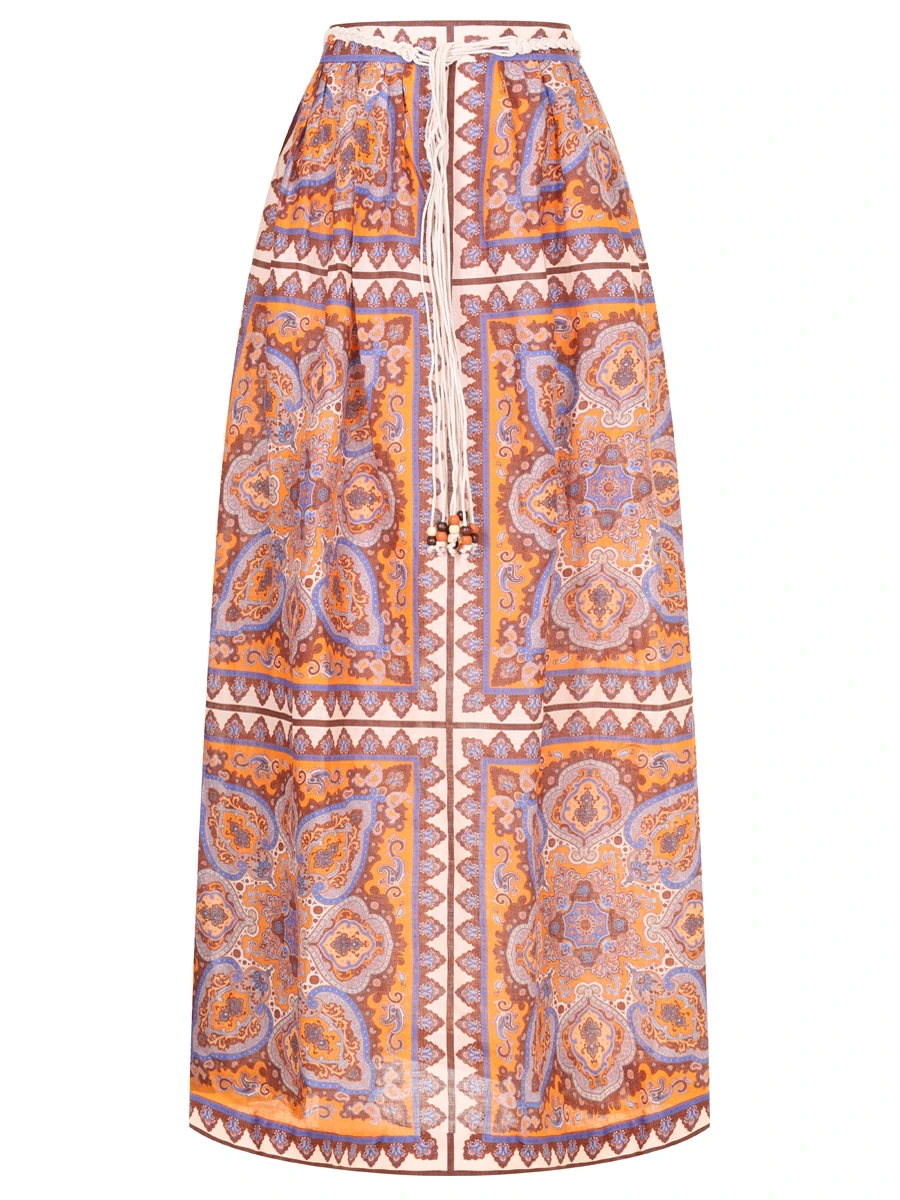 

Юбка льняная, Мультиколор, 7581SSS235 BOP