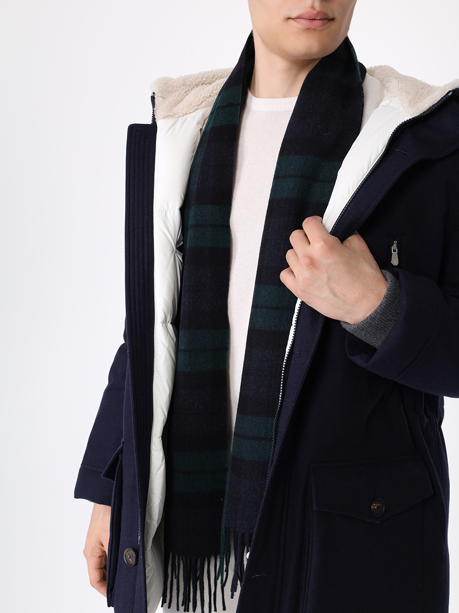 Шарф кашемировый CESARE GATTI 814/53/2 30*180 Зеленый  Фото 2