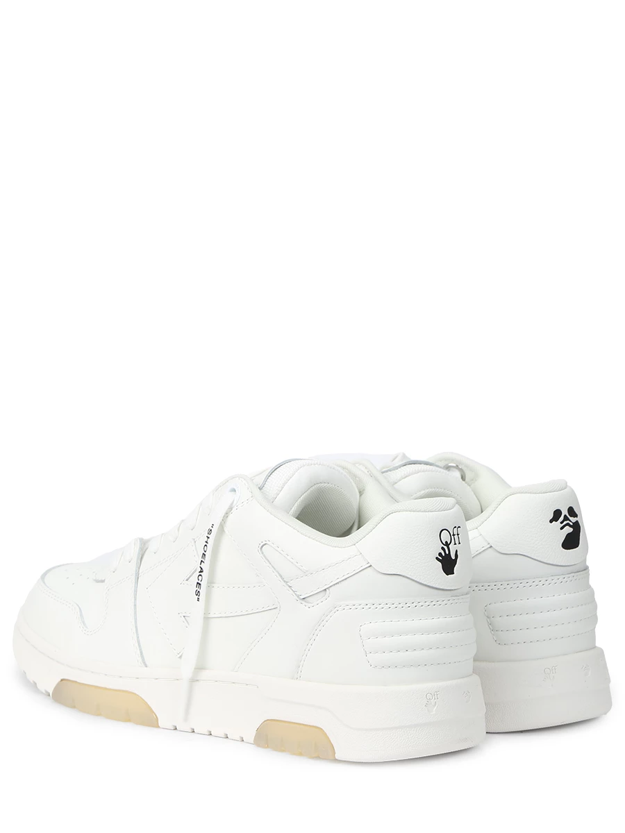 

Кеды кожаные Out of Office, Белый, OMIA189C99LEA0040100