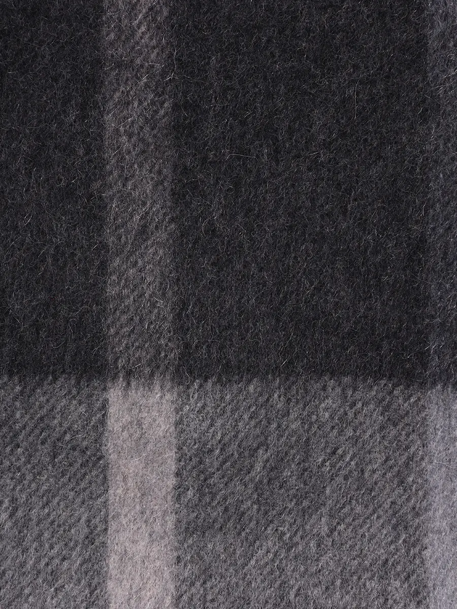 Шарф кашемировый CESARE GATTI Шарф Темно- Серый  Фото 3