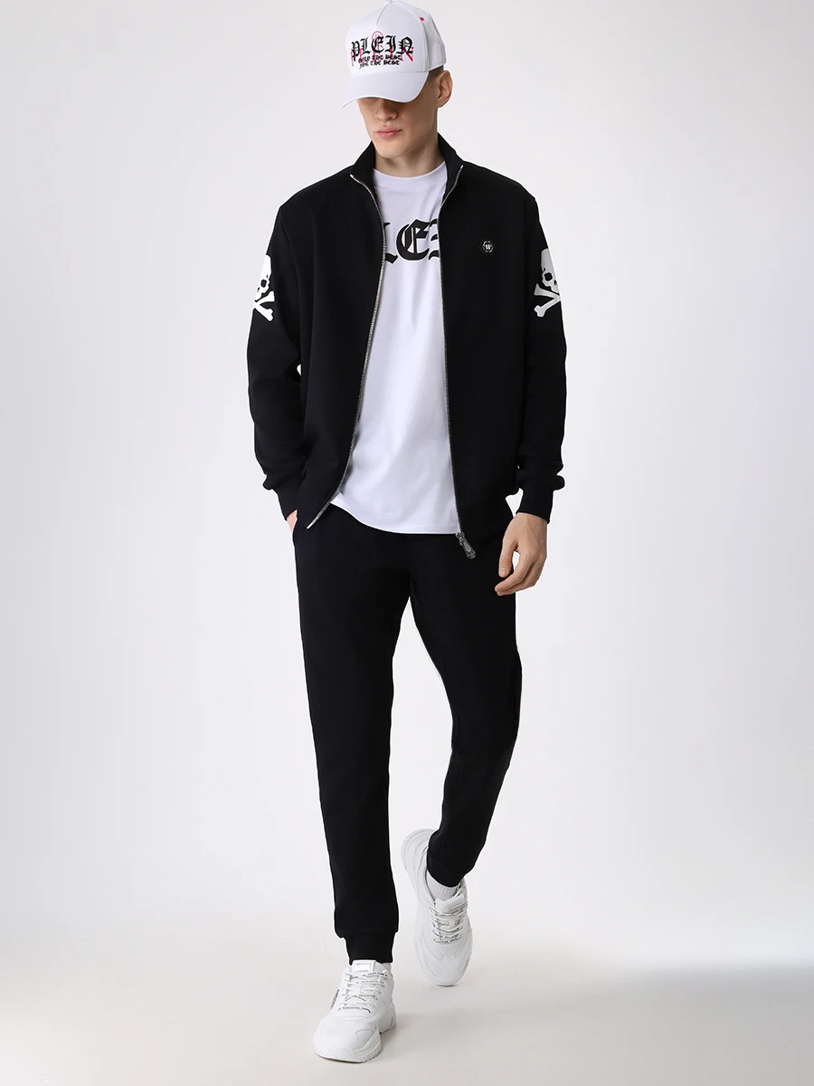 Костюм хлопковый PHILIPP PLEIN MJB3301/MJT2312 02 Черный  Фото 2