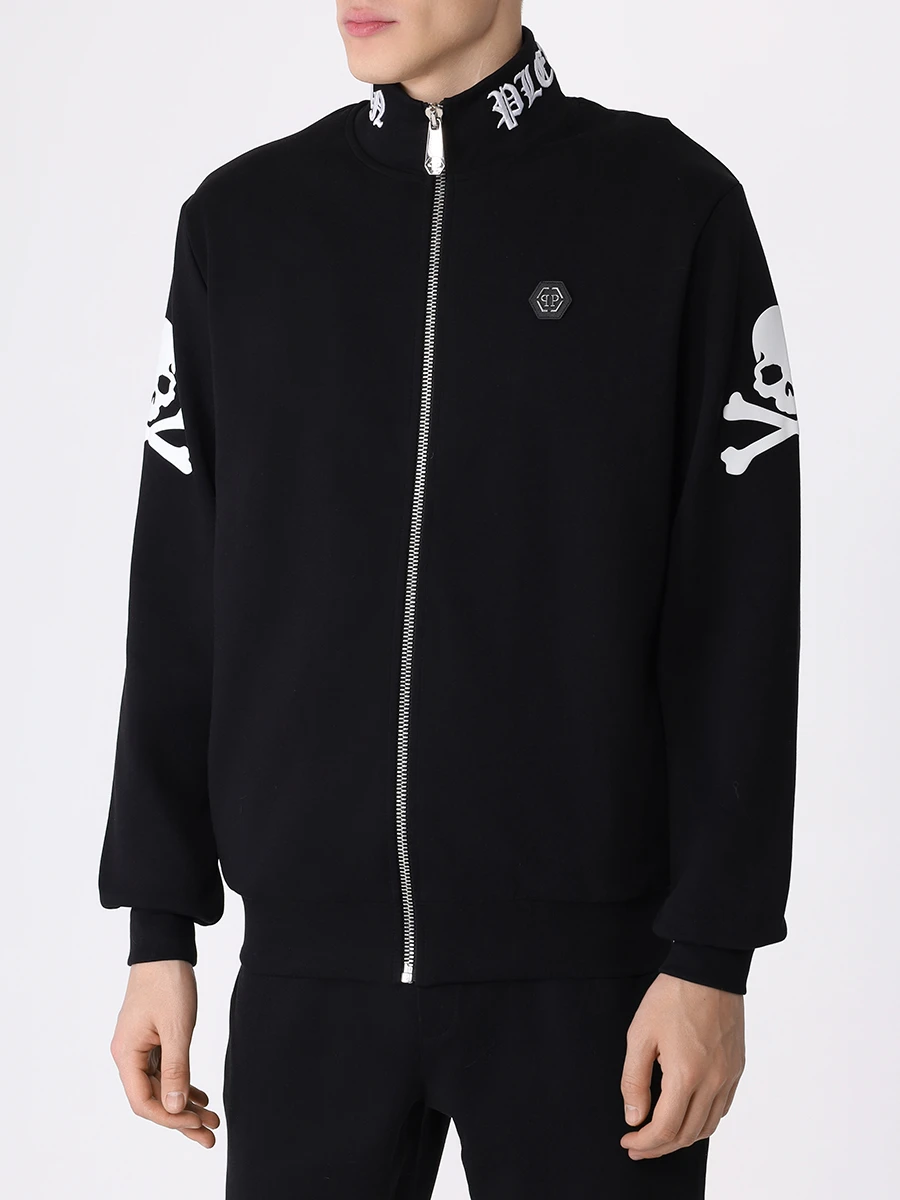 Костюм хлопковый PHILIPP PLEIN MJB3301/MJT2312 02 Черный  Фото 4