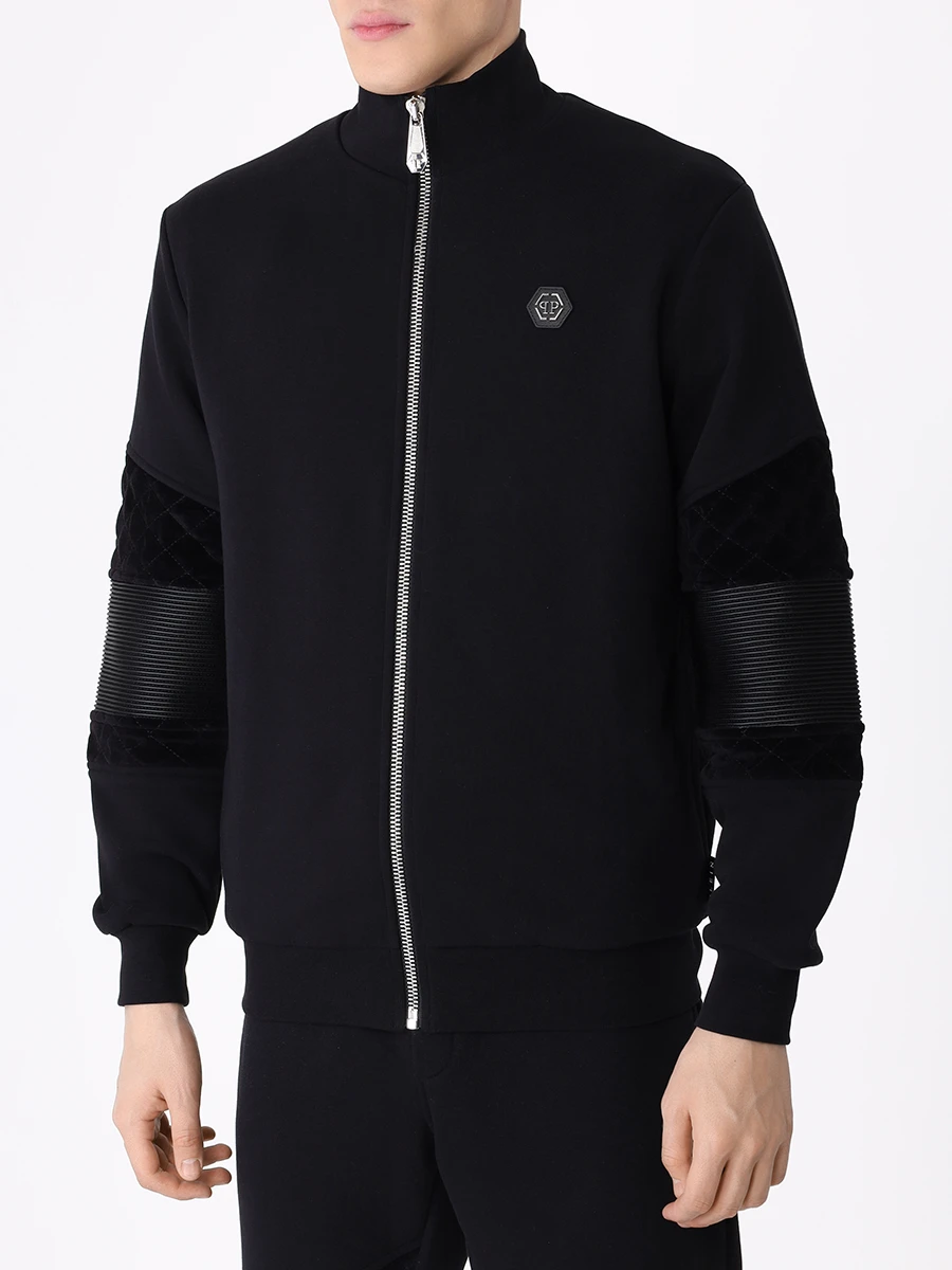 Костюм хлопковый PHILIPP PLEIN MJB3302/MJT2313 02 Черный  Фото 4